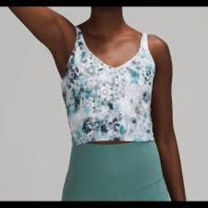 Lululemon Align Tank in Blue Kaleidofloral Multi Pattern
